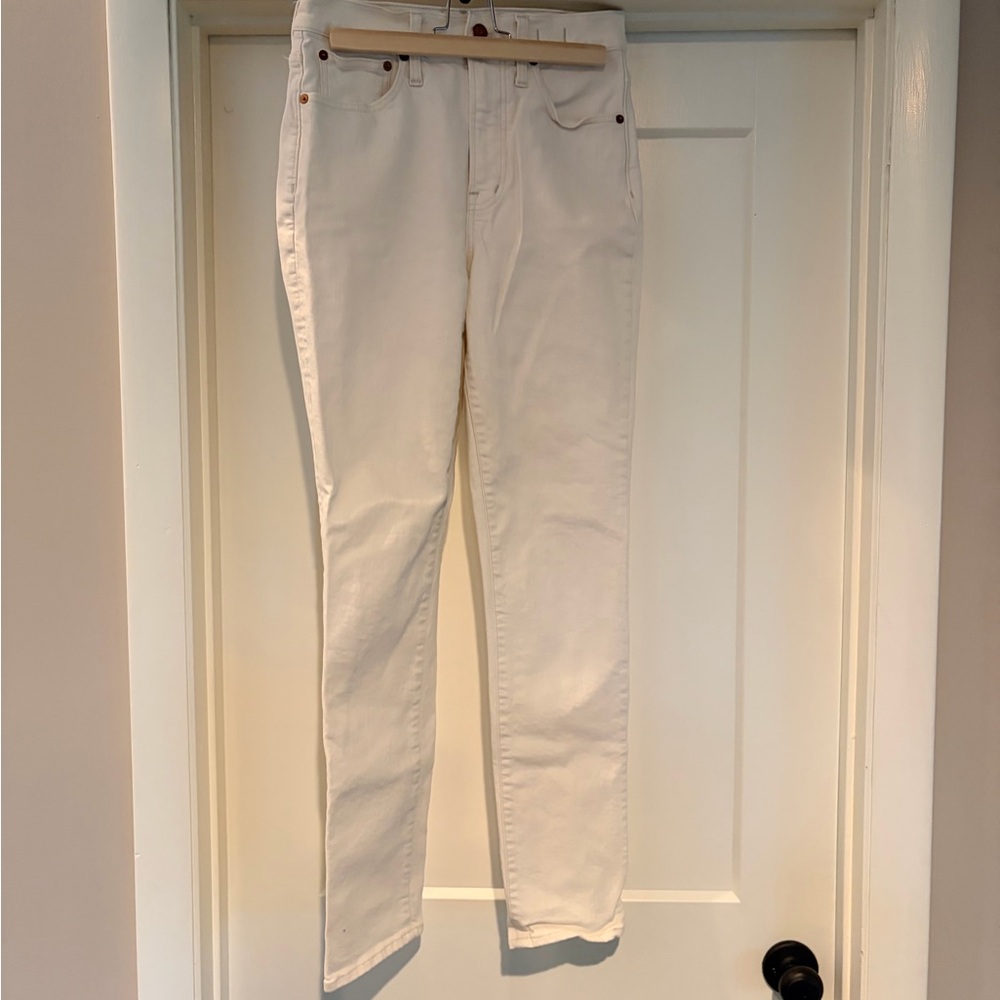 Madewell White Women's Skinny Jeans
